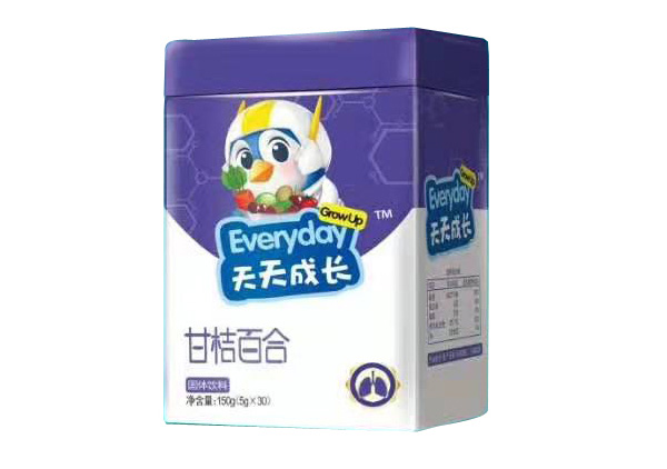 綠健園天天成長益生菌甘桔百合固體飲料