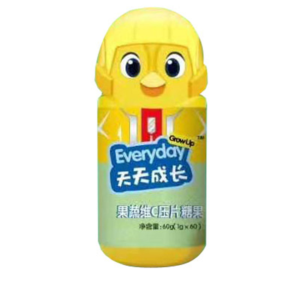 綠健園天天成長果蔬維C壓片糖果