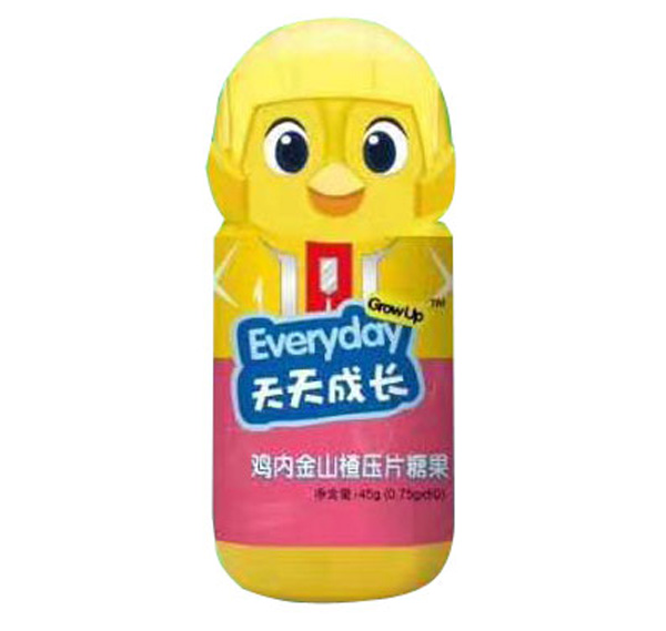 綠健園天天成長雞內(nèi)金山楂壓片糖果