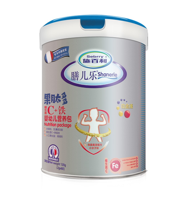 施百利膳兒樂果肽多嬰幼兒營(yíng)養(yǎng)包-維生素C+鐵