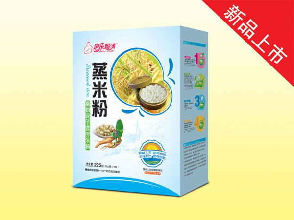 倍樂媽咪蒸米粉盒裝225克(葛根蓮子)