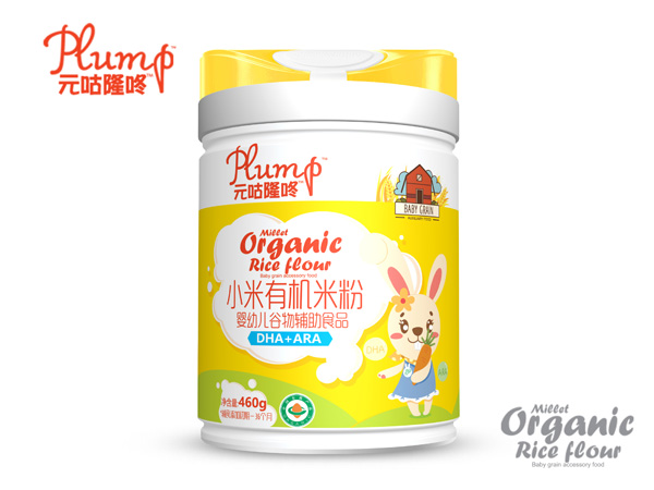 元咕隆咚小米有機(jī)米粉-DHA+ARA