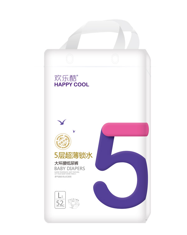 歡樂(lè)酷大環(huán)腰紙尿褲L52