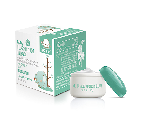 清芙小象山茶維E抑菌潤膚霜