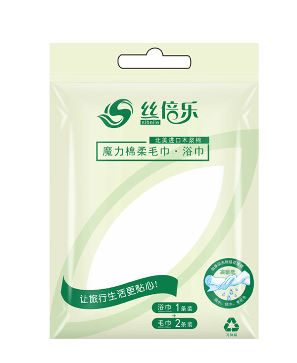 絲倍樂魔力綿柔毛巾·浴巾(旅行裝)