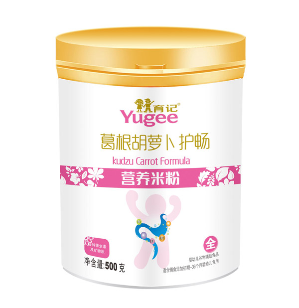 育記葛根胡蘿卜護暢營養(yǎng)米粉