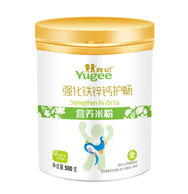 育記強化鐵鋅鈣護暢營養(yǎng)米粉