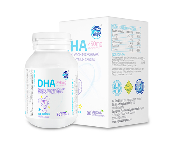 澳樂乳兒童藻油DHA