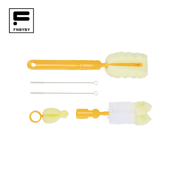 菲尼貝貝奶瓶刷套裝(送奶嘴刷吸管刷)