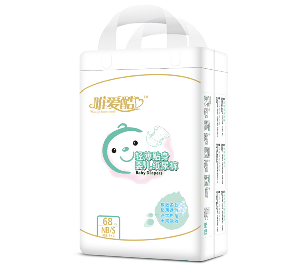 唯愛酷輕薄貼身嬰兒紙尿褲S
