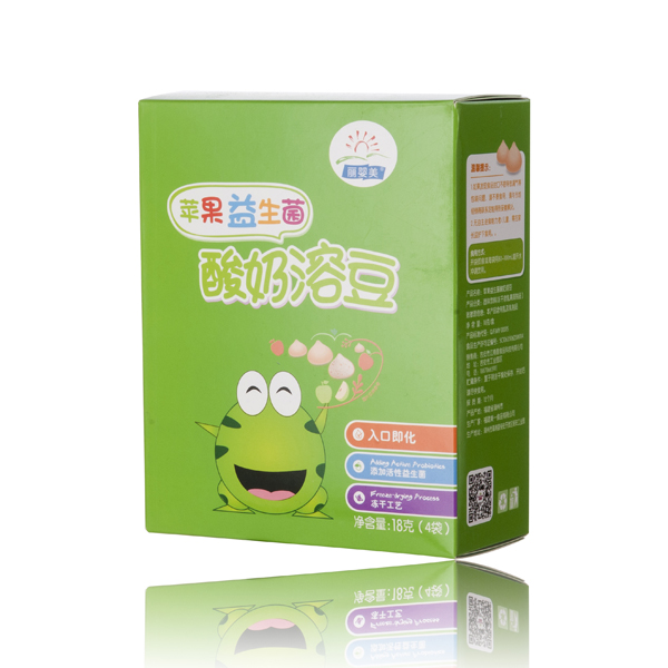 麗嬰美酸奶溶豆 蘋果益生菌