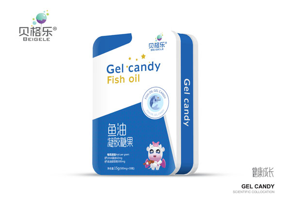 貝格樂魚油凝膠糖果