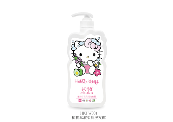 Hello Kitty初酷植物萃取柔潤(rùn)洗發(fā)露 400ml