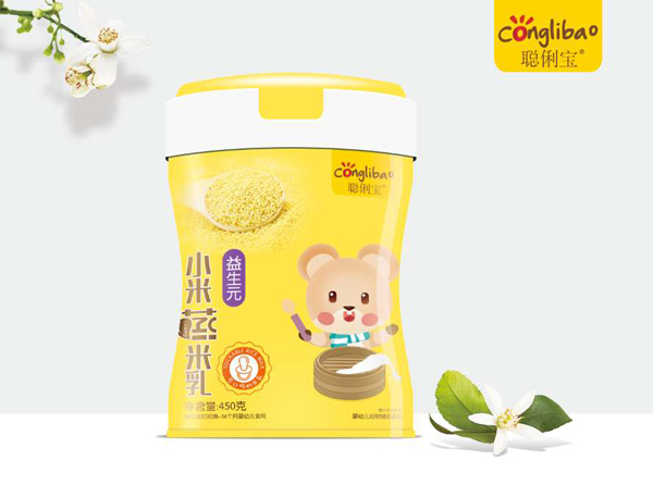 聰俐寶益生元小米蒸米乳 聽裝1