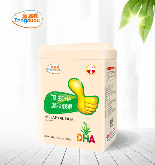 童嘟嘟藻油DHA凝膠糖果 方聽