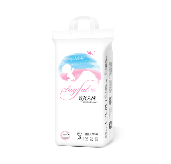 宜片無憂童趣學(xué)步褲XL