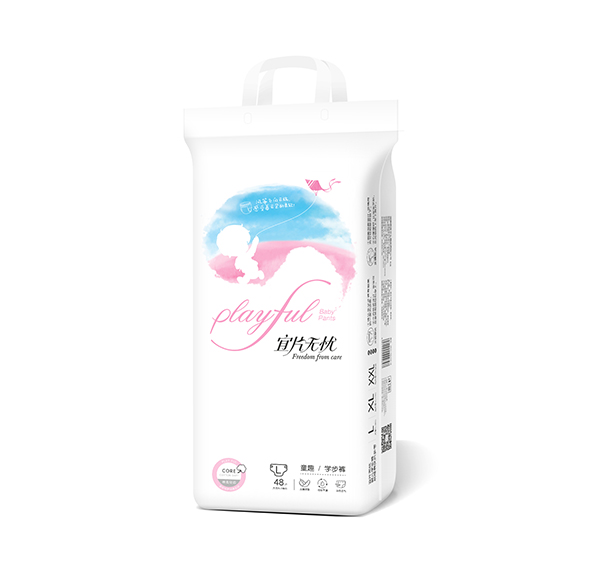 宜片無憂童趣學(xué)步褲L