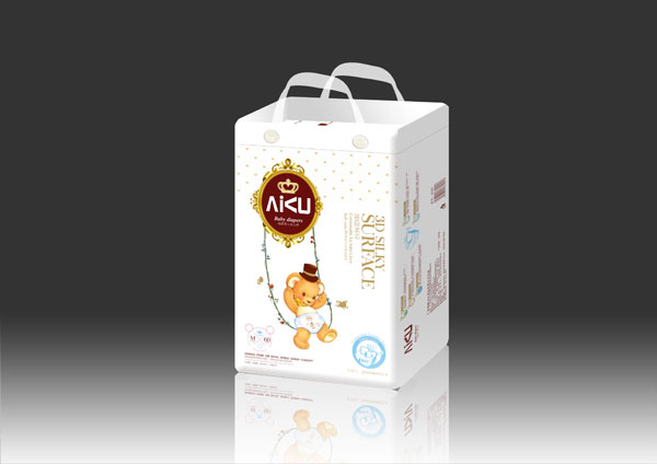 噯酷嬰兒紙尿褲M-60