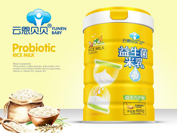 云恩貝貝益生菌米乳-益生元護暢