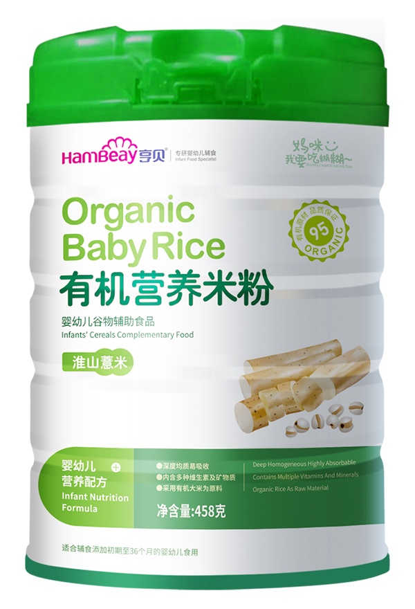 亨貝有機(jī)營養(yǎng)米粉 淮山薏米