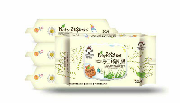 頑皮蟲(chóng)手口有機(jī)棉柔濕巾 30片60包