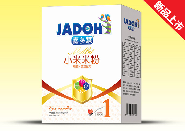 嘉多慧胡蘿卜蔬菜配方-小米米粉(盒)