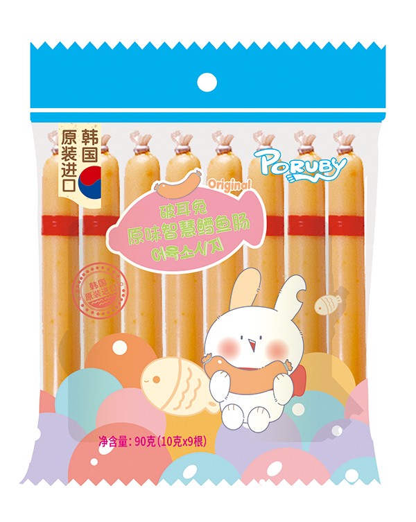 破耳兔鱈魚腸90g 原味智慧