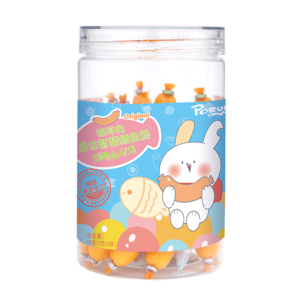 破耳兔鱈魚腸180g 原味智慧