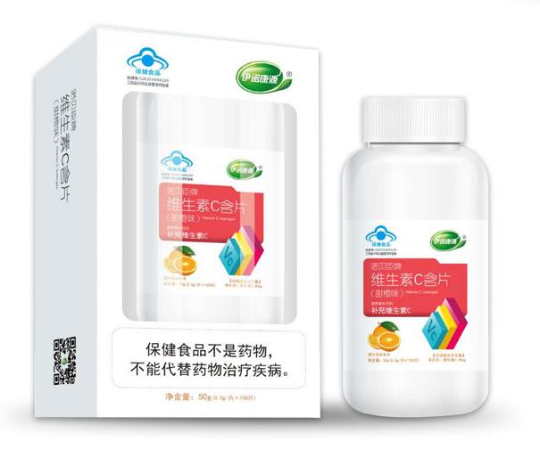 伊諾康源維生素C含片(甜橙味).jpg 伊諾康源維生素C含片(甜橙味).jpg