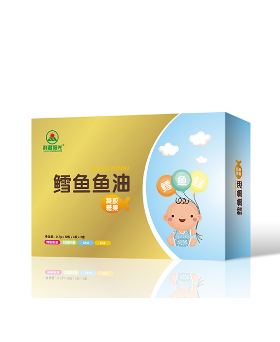 利君陽光鱈魚魚油凝膠糖果