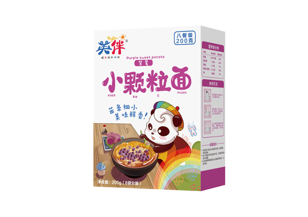 英伴紫薯小顆粒面