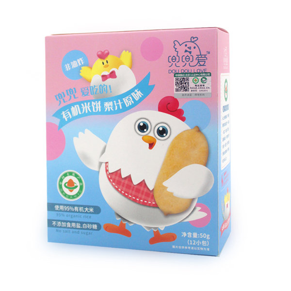 兜兜愛有機(jī)米餅 梨汁原味