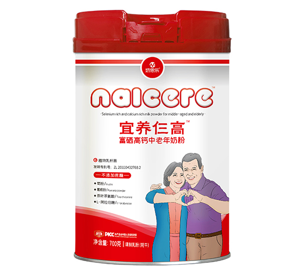 奶思樂營養(yǎng)仨高富硒高鈣中老年奶粉