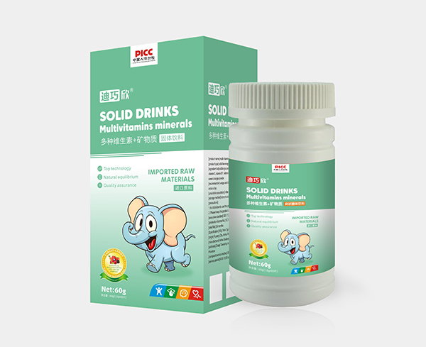 迪巧欣多種維生素+礦物質(zhì)固體飲料