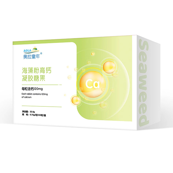 奧拉童年海藻粉高鈣凝膠糖果