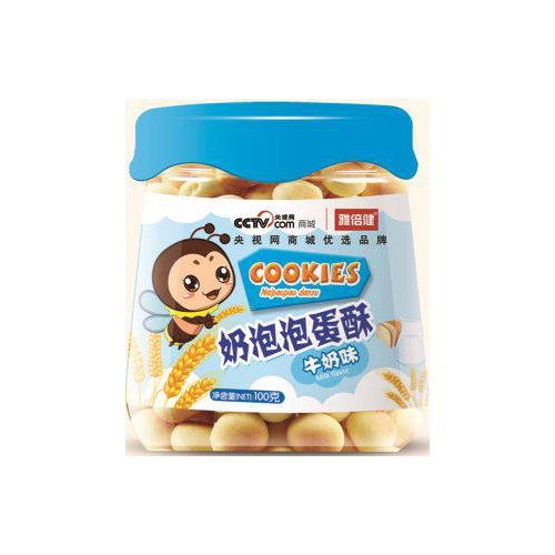 雅倍健奶泡泡蛋酥-牛奶味