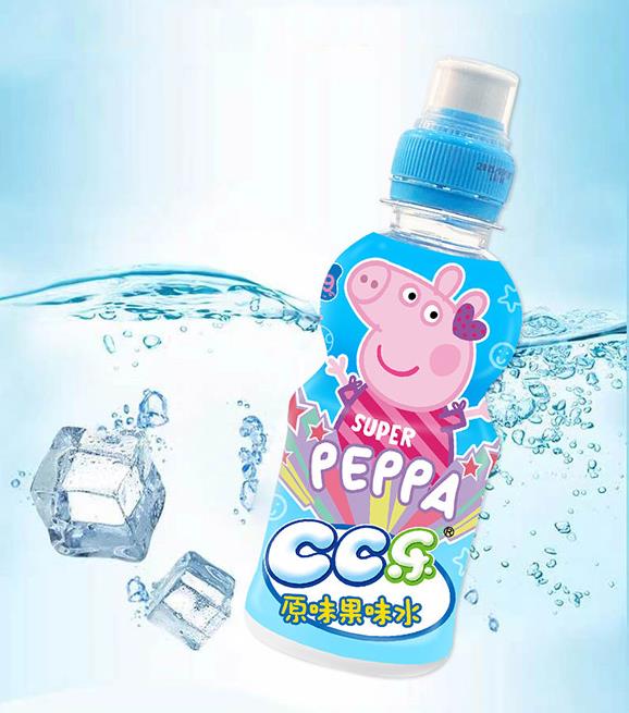 小豬佩奇CC樂原味果味水245ml