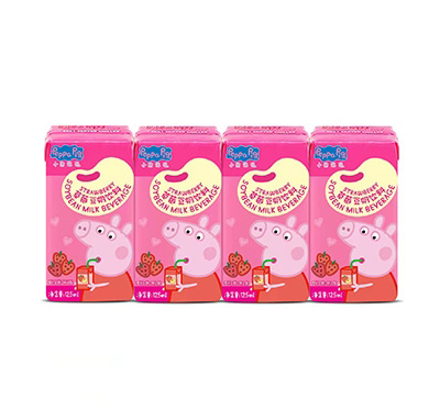 小豬佩奇草莓味豆奶飲料125ml.jpg 小豬佩奇草莓味豆奶飲料125ml.jpg