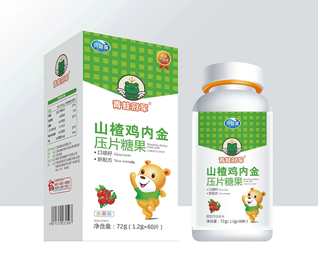 青蛙冠軍山楂雞內(nèi)金壓片糖果.jpg 青蛙冠軍山楂雞內(nèi)金壓片糖果.jpg