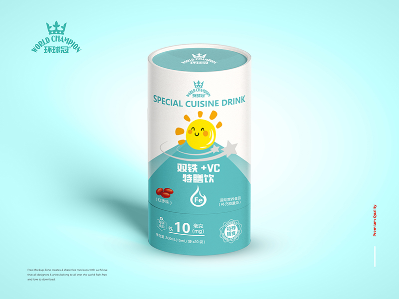 環(huán)球冠雙鐵+VC特膳飲