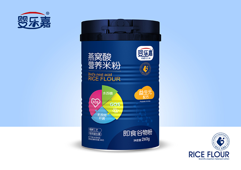 嬰樂(lè)嘉燕窩酸營(yíng)養(yǎng)米粉 益生元配方