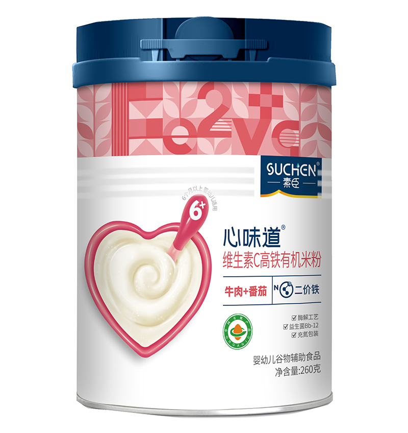 素臣心味道®維C高鐵有機(jī)米粉