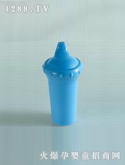 藍色嬰兒學(xué)飲杯