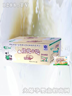 愛(ài)心媽媽核桃牛奶