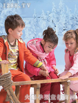 藍眼精靈冬季時尚棉裝