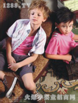 藍(lán)眼精靈夏季時(shí)尚童裝