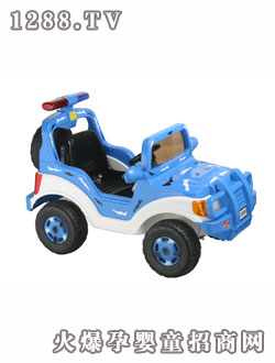 貝思達藍色童車HJ-001