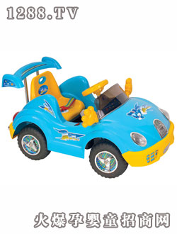 貝思達藍色童車ZP2006