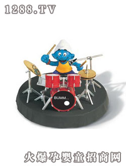 思樂(lè)鼓手藍(lán)精靈彩盒裝
