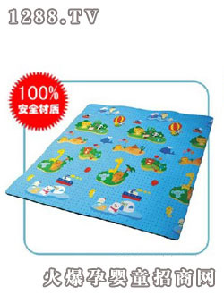 蔓葆嬰兒爬行墊 快樂(lè)小島 